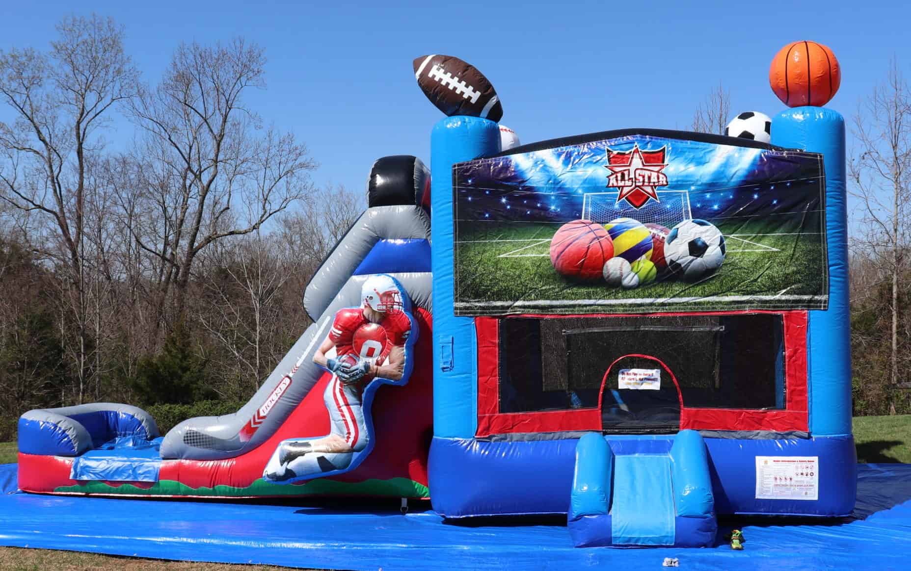 Sports Combo Bounce House Rental Nashville