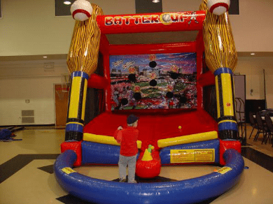 Batter Up Inflatable Game Rental