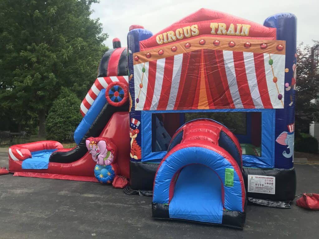 Circus Train Bounce House Rental
