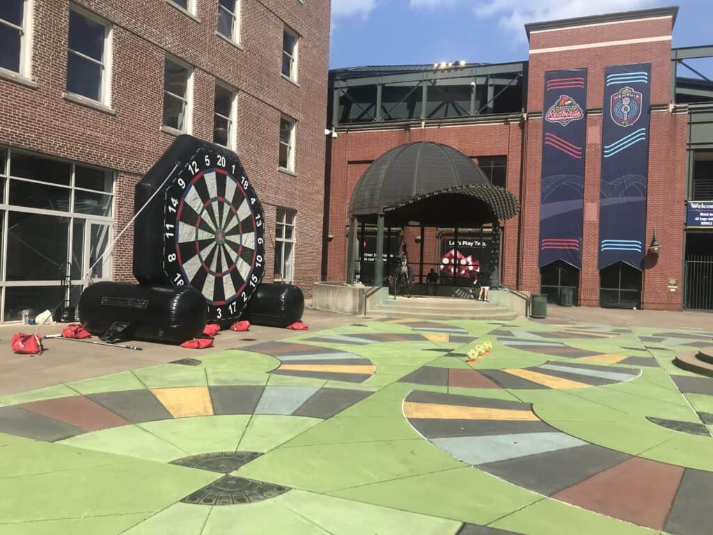 Giant Soccer Dart Board Rental Nashville TN