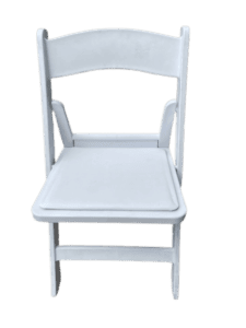 Padded White Chair Rental