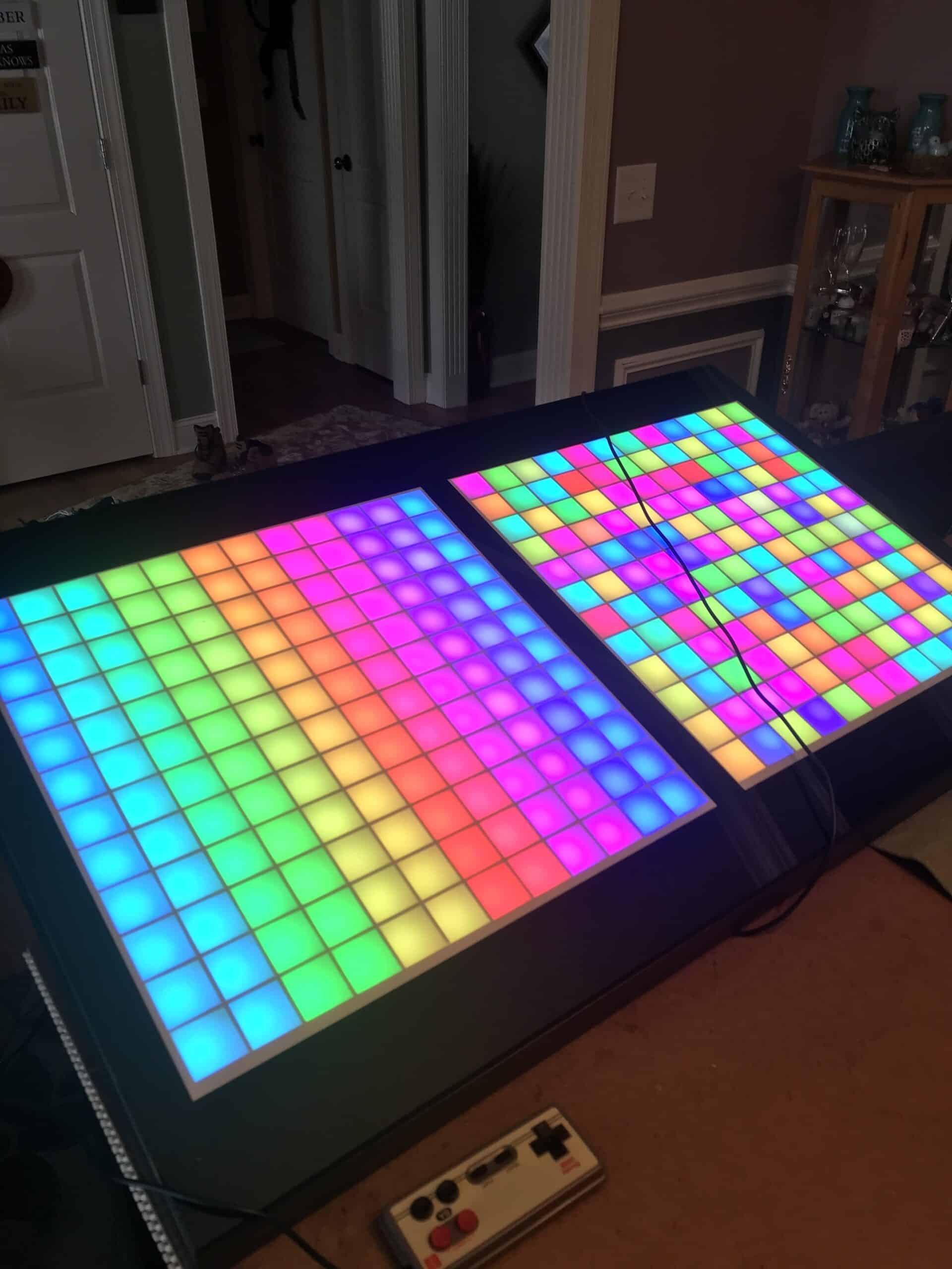 Tetris light Table