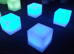 LED Cubes for rent in Nashville