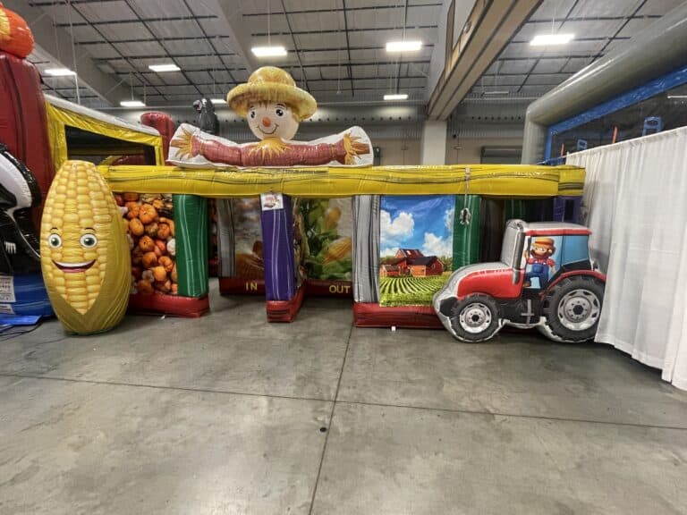 Fall Harvest Inflatable Maze