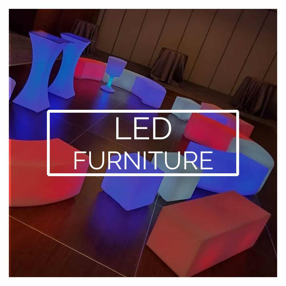 LED Furniture Rentals