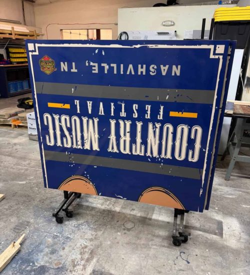 custom branded ping pong table rental nashville TN