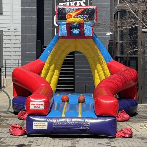 slam dunk inflatable rental