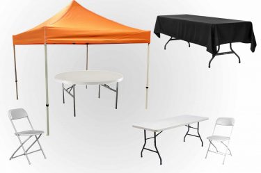 Tables Chairs Tents